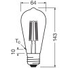 Osram E27 5 Watt varmvit 1055 Lumen Osram E27 5 Watt varmvit 1055 Lumen