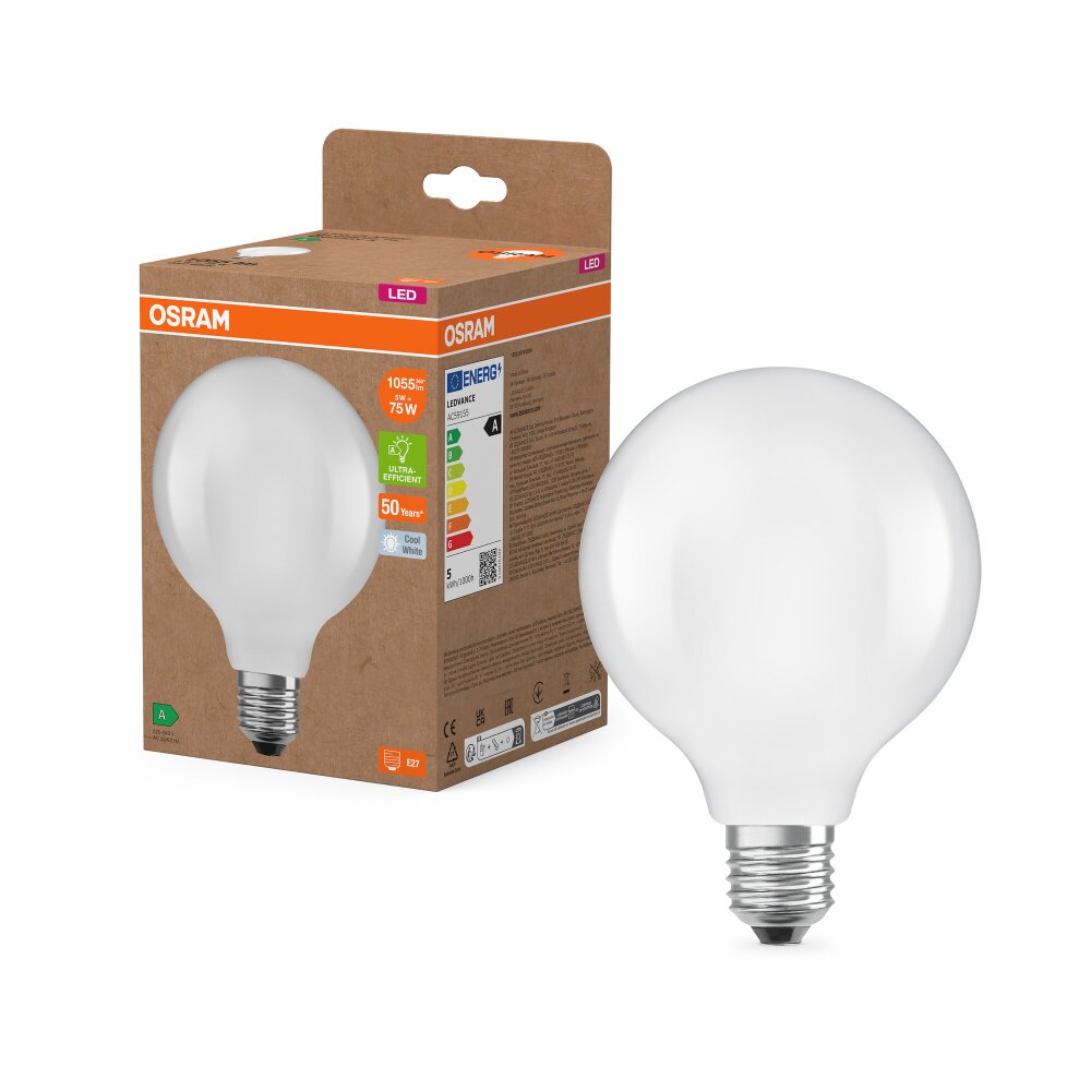 Osram E27 5 Watt neutralvit 1055 Lumen main product photo