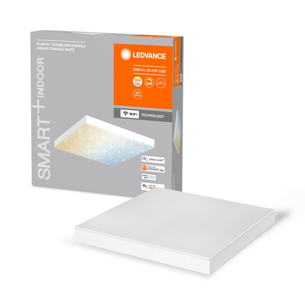 Ledvance SPARK Vägg- och taklampor LED Vit, 1-ljuskällor main product photo