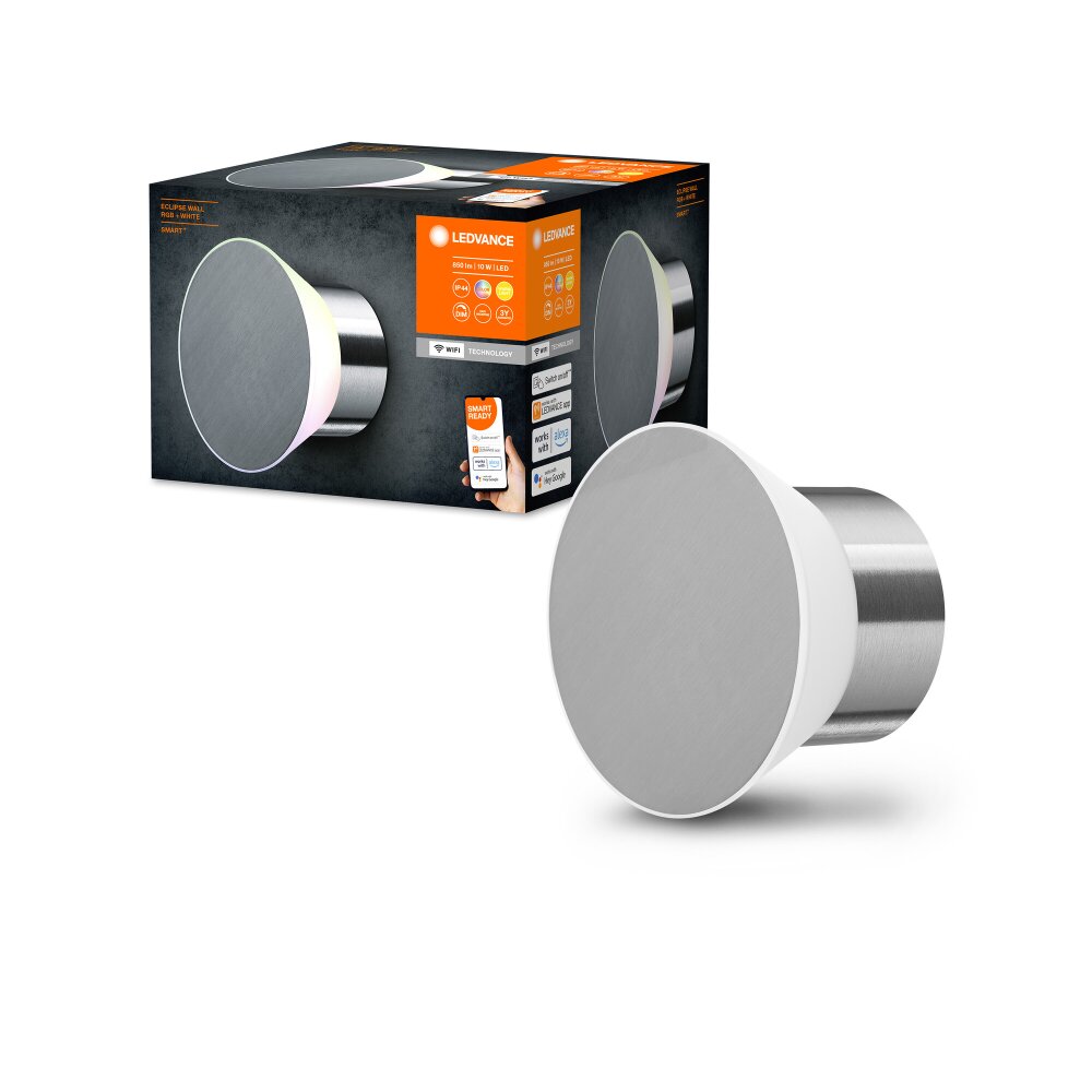 Ledvance WIF Utomhusbelysning LED Silver, 1-ljuskällor, Färgväxlare main product photo