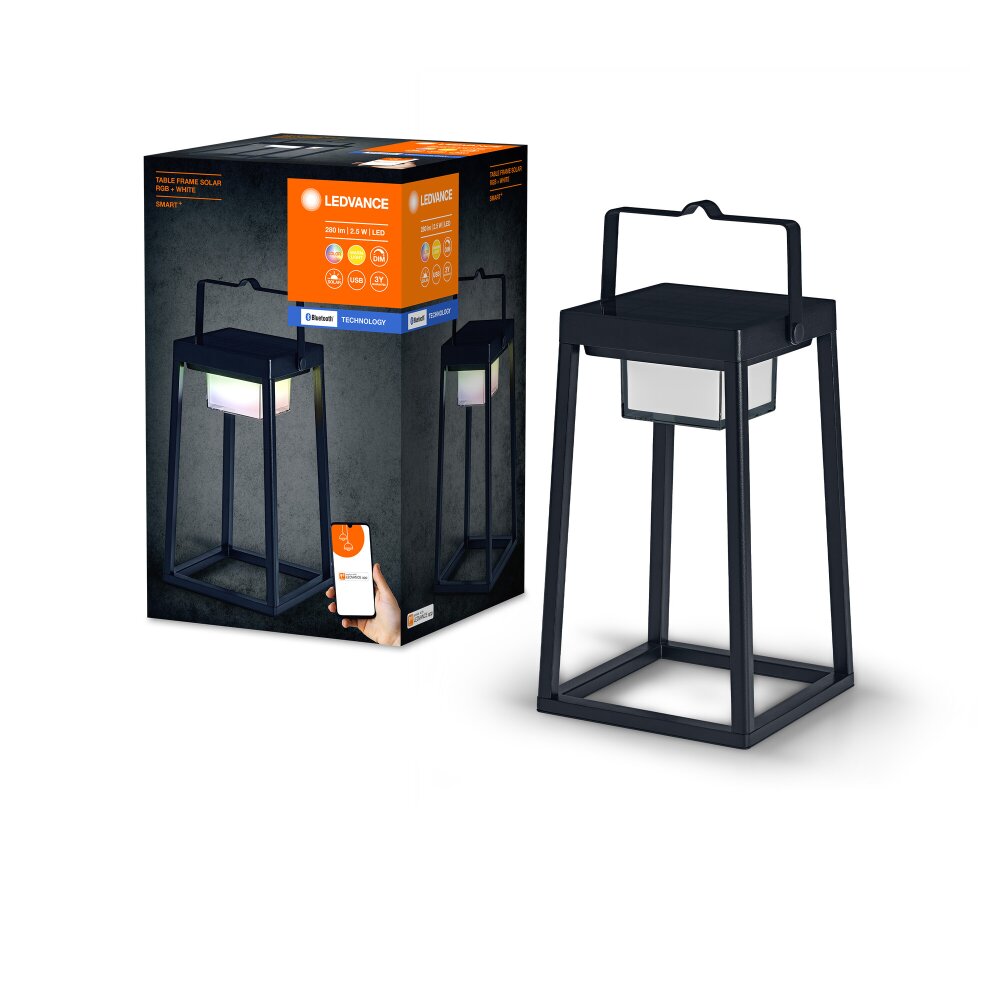 Ledvance BT Utomhusbelysning LED Svart, 1-ljuskällor, Färgväxlare main product photo