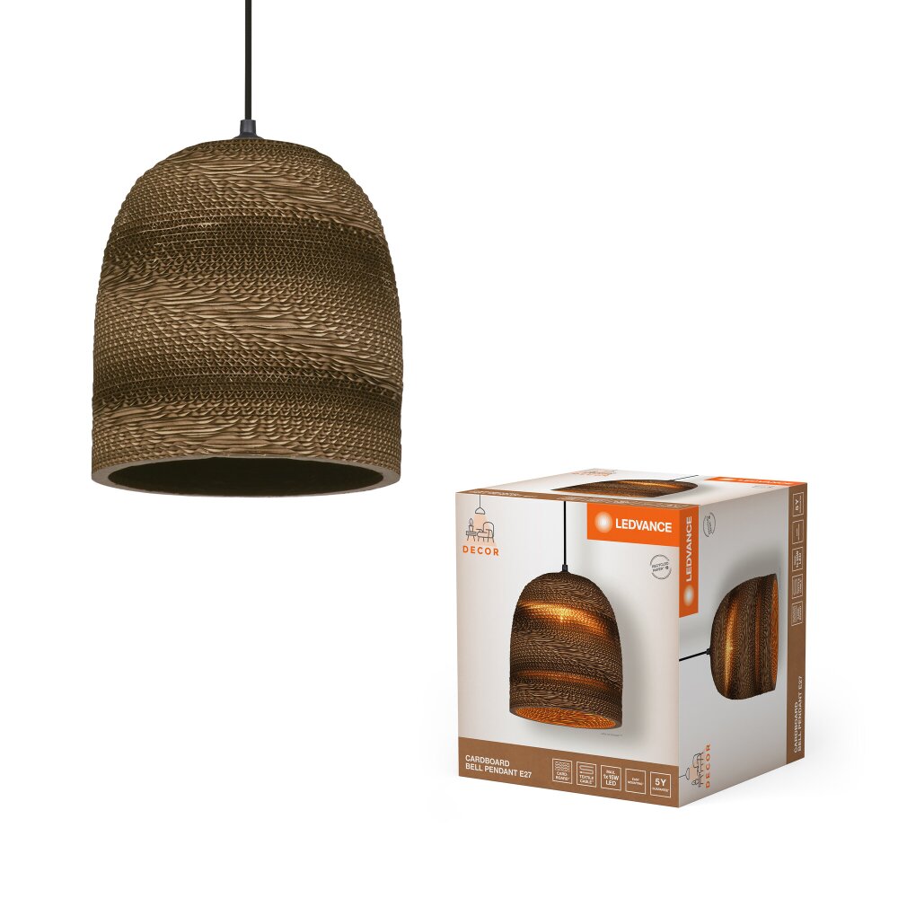 Ledvance DECOR Vägg- och taklampor Brun, 1-ljuskällor main product photo