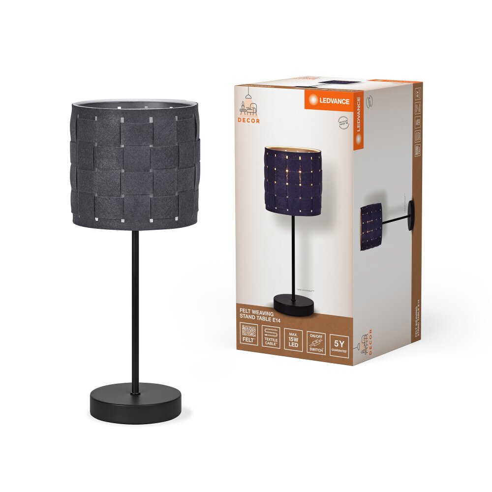 Ledvance DECOR Vägg- och taklampor Grått, 1-ljuskällor main product photo