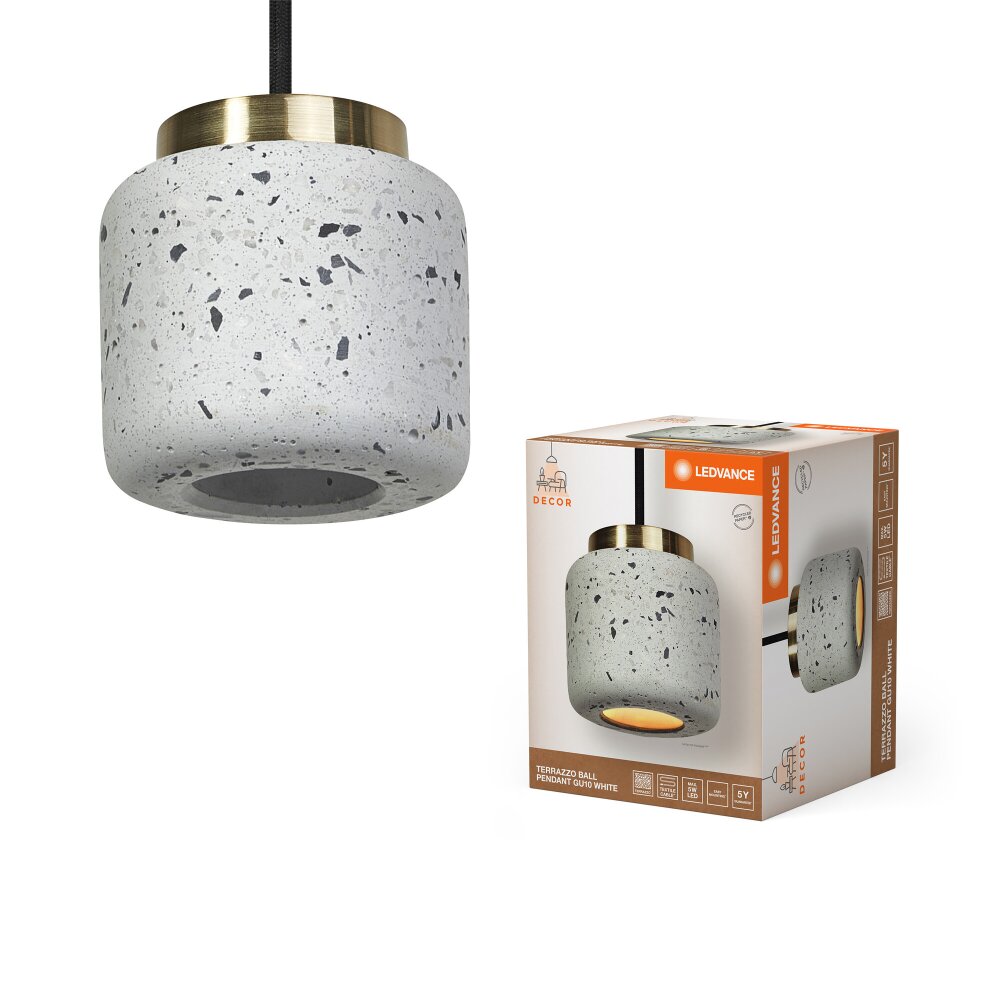 Ledvance DECOR Vägg- och taklampor Guld, Svart, 1-ljuskällor main product photo