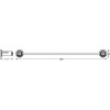 Ledvance BATHROOM badrumslampa LED Silver, 1-ljuskällor, Rörelsedetektor