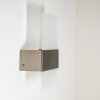 Vara vägglampa utomhus, Vägglampa LED Färg i rostfritt stål, 2-ljuskällor