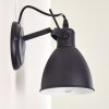 Timola Vägglampa Svart, 27-ljuskällor