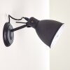 Timola Vägglampa Svart, 27-ljuskällor