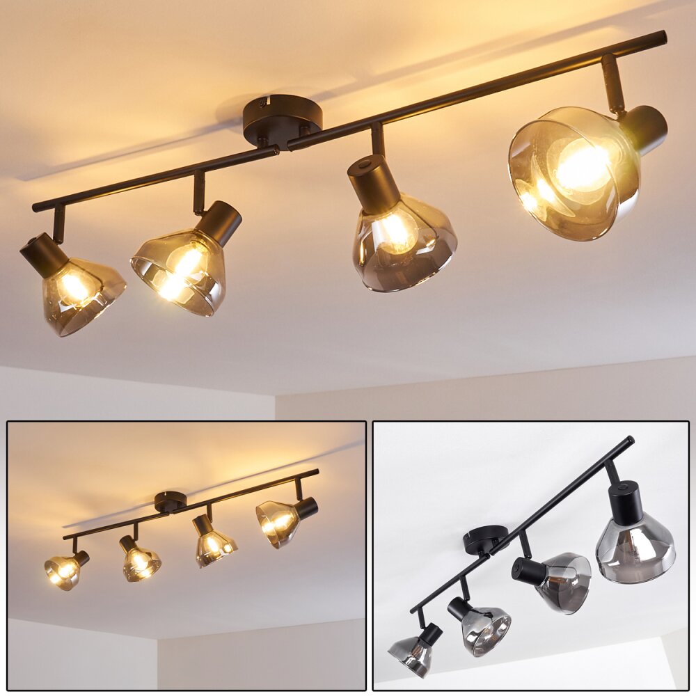 Tyksov Taklampa, Takstrålkastare Svart, 4-ljuskällor main product photo