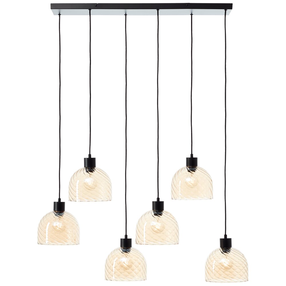 Brilliant Lampor Casto Pendelbelysning Svart, 6-ljuskällor main product photo