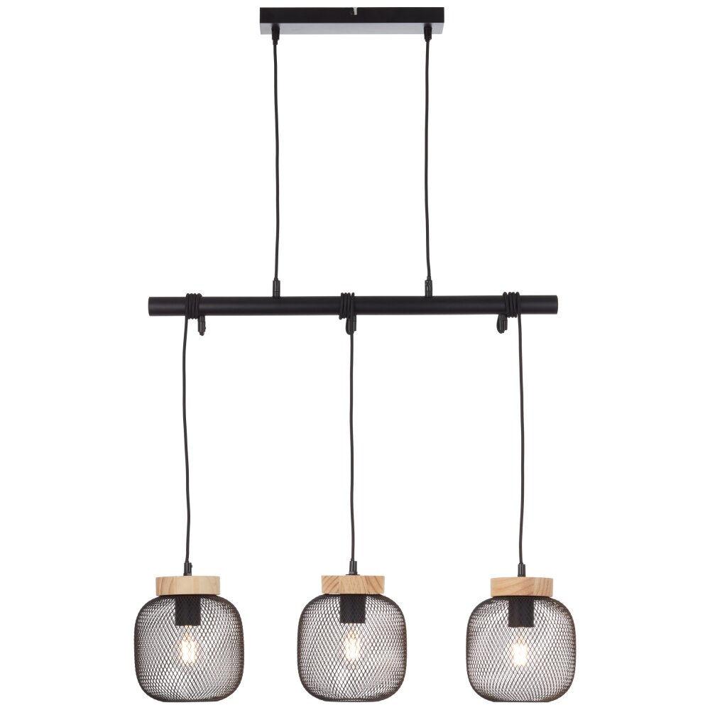 Brilliant Lampor Giada Pendelbelysning Svart, 3-ljuskällor main product photo