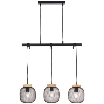 Brilliant Giada Pendelbelysning Svart, 3-ljuskällor