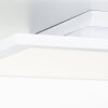 Brilliant Movida Panel LED Vit, 1-ljuskällor, Fjärrkontroll