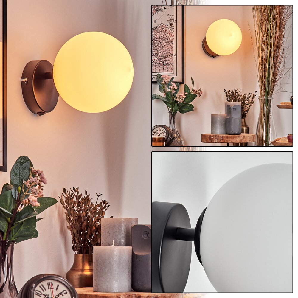 Koyoto kullampa, Vägglampa, Väggspotlight Vit, 1-ljuskällor main product photo