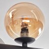 Chehalis Taklampa, kullampa Amber, Rökfärger, 8-ljuskällor