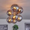 Gastor Taklampa, kullampa Rökfärger, 8-ljuskällor