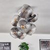 Gastor Taklampa, kullampa Klart, Rökfärger, 8-ljuskällor