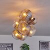 Gastor Taklampa, kullampa Klart, Rökfärger, 8-ljuskällor