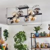 Gastor Taklampa, kullampa Amber, Klart, Rökfärger, 8-ljuskällor