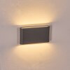 Gamas vägglampa utomhus, badrumslampa, Up & Down Lampa, Vägglampa Antracit, 1-ljuskällor