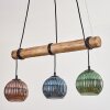 Koyoto Pendellampa, kullampa, Pendelbelysning Naturfärger, Svart, 3-ljuskällor