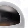 Gastor kullampa, Skrivbordslampa, Bordslampa Krom, Rökfärger, 1-ljuskällor