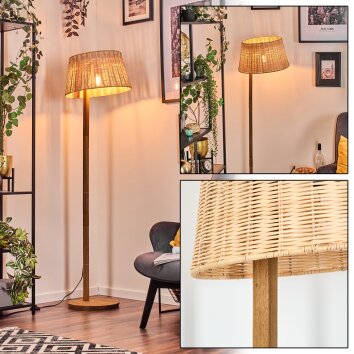 Cavaca Golvlampa Naturfärger, 1-ljuskällor