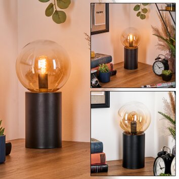 Gastor kullampa, Skrivbordslampa, Bordslampa Amber, Klart, 1-ljuskällor Gastor kullampa, Skrivbordslampa, Bordslampa Amber, Klart, 1-ljuskällor