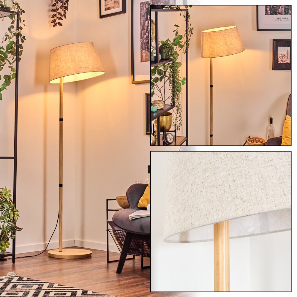 Bassagoda Golvlampa Naturfärger, 1-ljuskällor main product photo