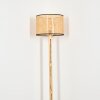 Ramila Golvlampa Naturfärger, Svart, 1-ljuskällor