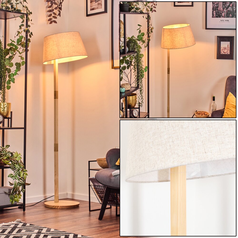 Bassagoda Golvlampa Naturfärger, 1-ljuskällor main product photo