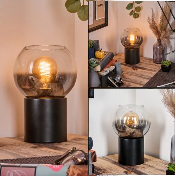 Koyoto kullampa, Skrivbordslampa, Bordslampa Klart, Rökfärger, 1-ljuskällor