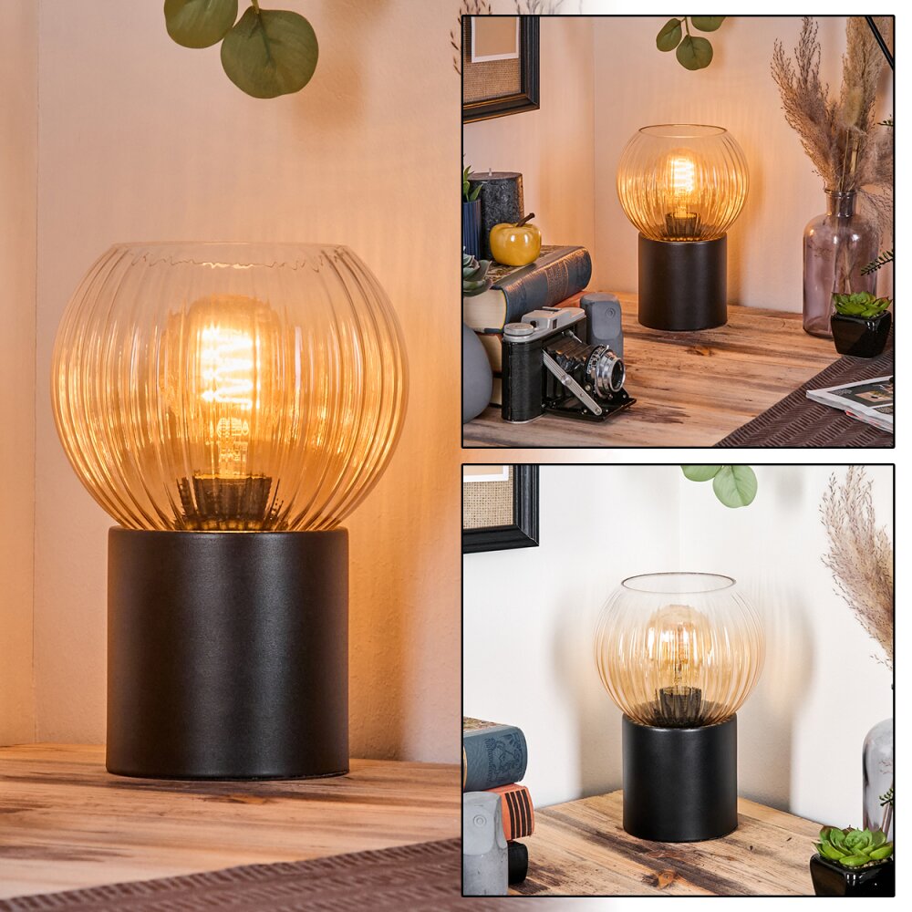 Koyoto kullampa, Skrivbordslampa, Bordslampa Amber, Klart, 1-ljuskällor main product photo