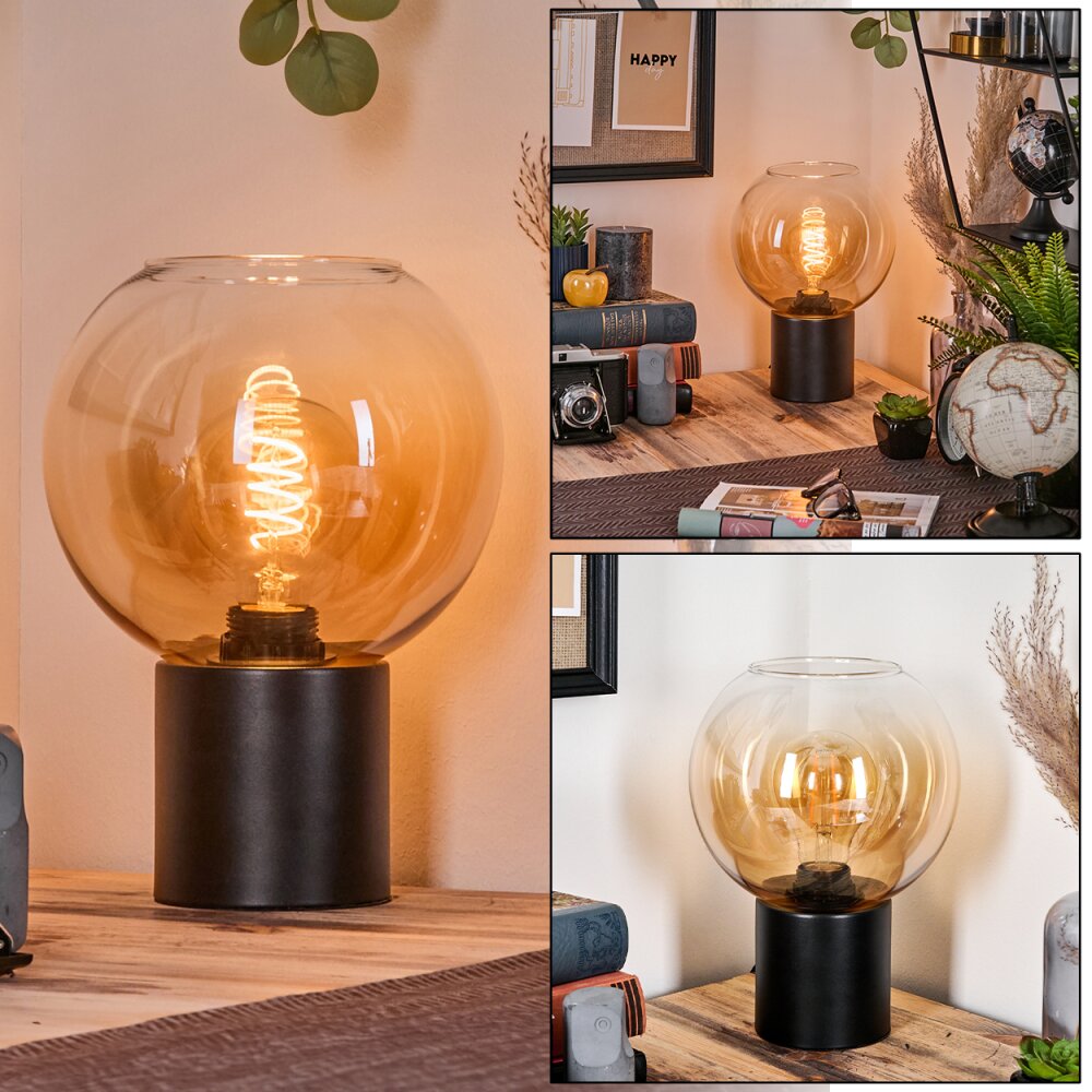 Koyoto kullampa, Skrivbordslampa, Bordslampa 20 cm Amber, Klart, 1-ljuskällor main product photo