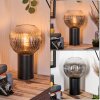 Koyoto kullampa, Skrivbordslampa, Bordslampa Klart, Rökfärger, 1-ljuskällor