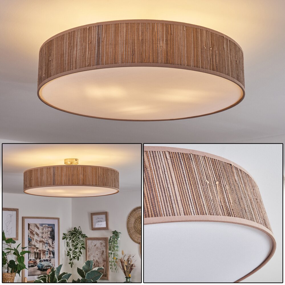 Foggia Taklampa Nickel matt, 3-ljuskällor main product photo