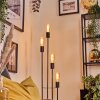 Limmingen Golvlampa Trä ljus, Svart, 4-ljuskällor