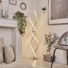 Henrichemont Golvlampa LED Krom, Nickel matt, 1-ljuskällor