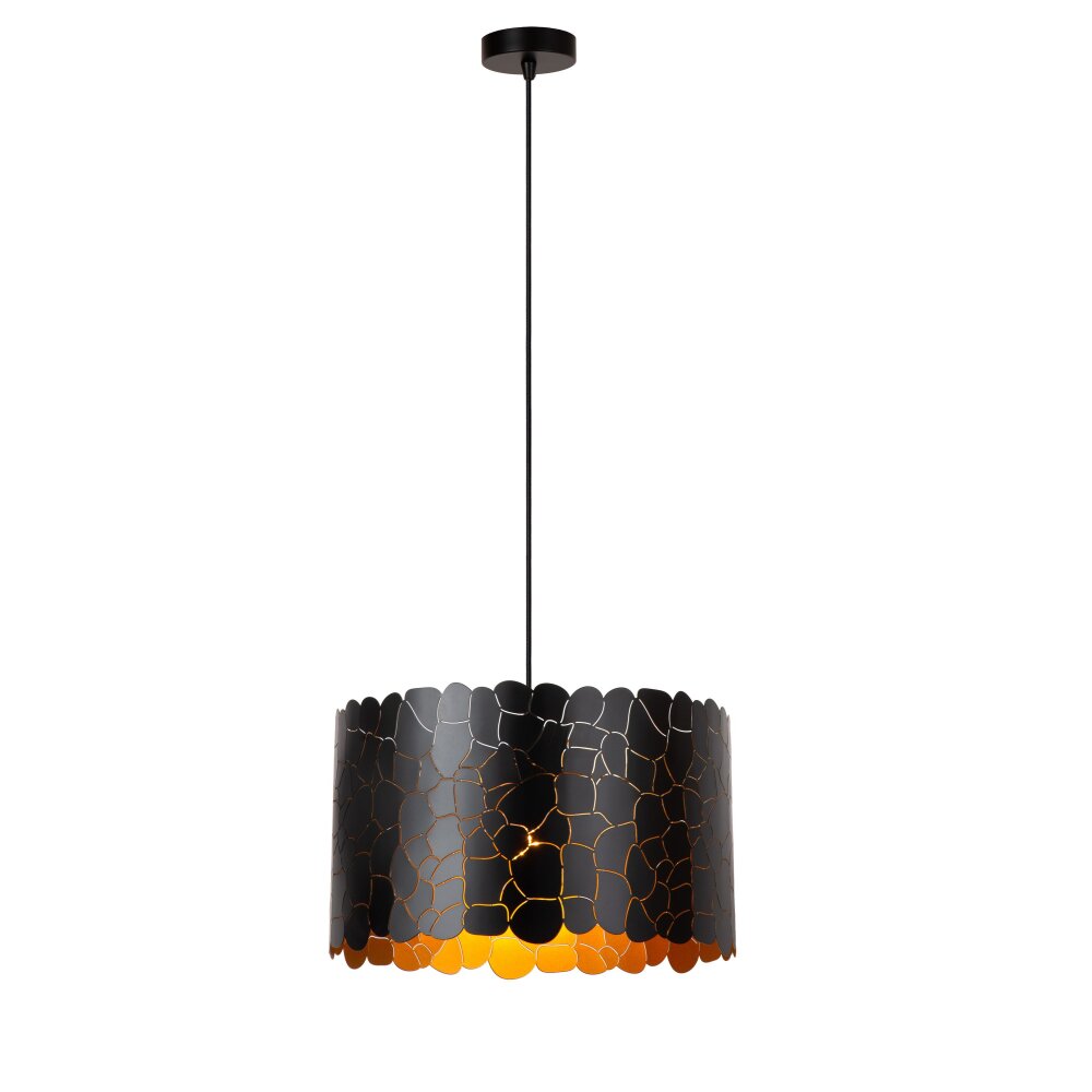 Lucide ALMELO Pendelbelysning Svart, 1-ljuskällor main product photo