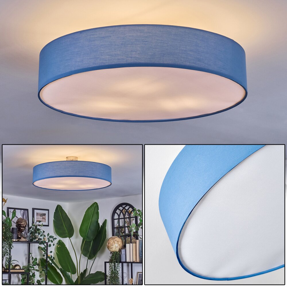 Foggia Taklampa Nickel matt, 3-ljuskällor main product photo