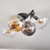 Gastor Taklampa, kullampa Amber, Klart, Rökfärger, 4-ljuskällor