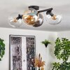 Gastor Taklampa, kullampa Amber, Klart, Rökfärger, 4-ljuskällor