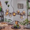 Gastor Pendellampa, kullampa, Pendelbelysning Krom, Klart, Rökfärger, 10-ljuskällor