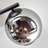 Koyoto Taklampa, kullampa Krom, Rökfärger, 3-ljuskällor