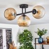 Koyoto Taklampa, kullampa Amber, 3-ljuskällor