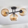 Koyoto Taklampa, kullampa Amber, 3-ljuskällor