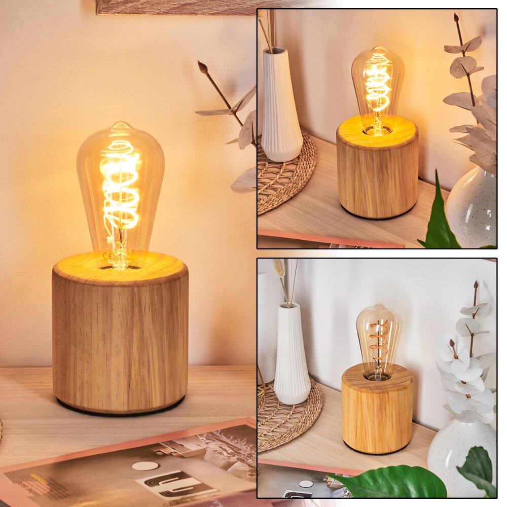 Argea Skrivbordslampa, Bordslampa Naturfärger, Svart, 1-ljuskällor main product photo
