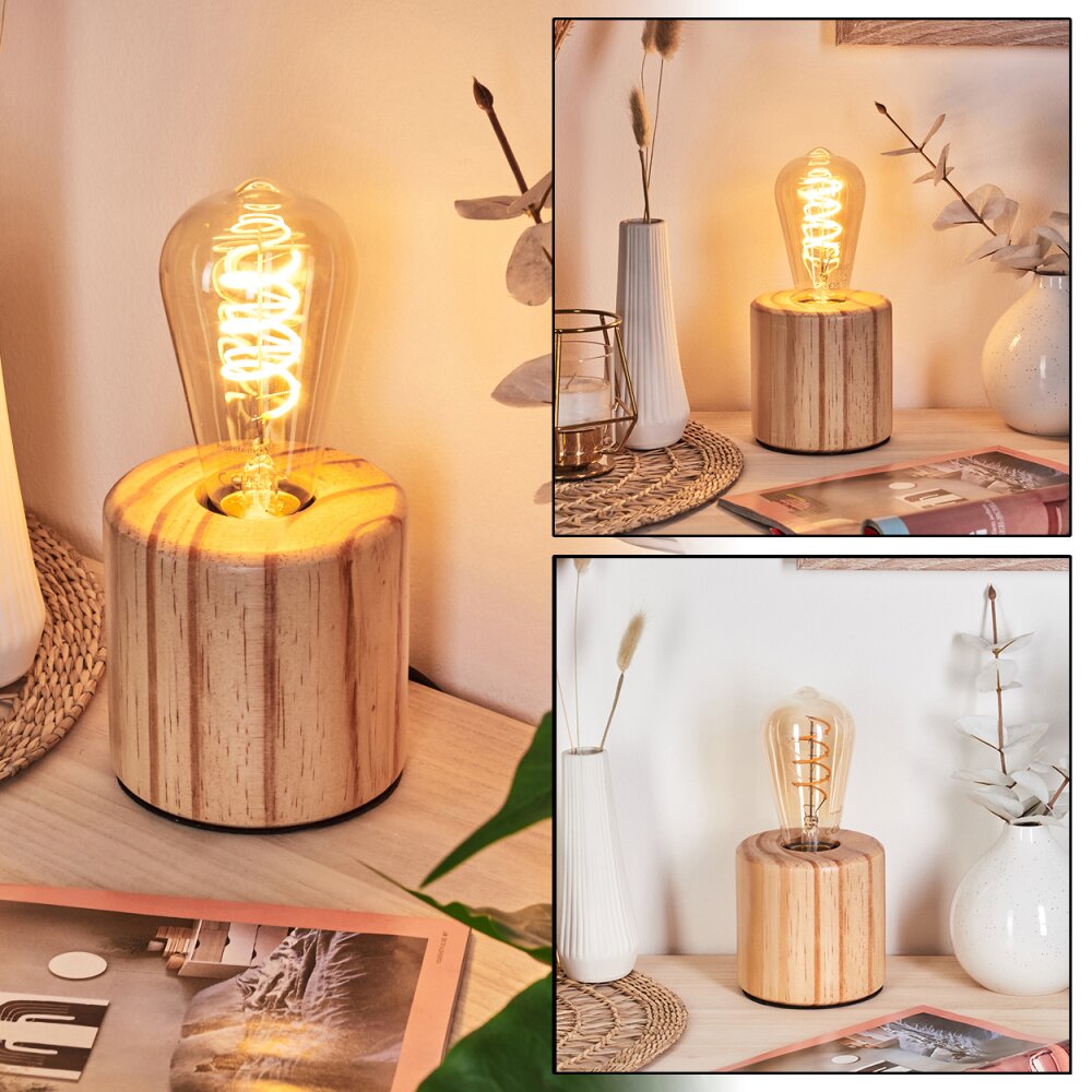 Argea Skrivbordslampa, Bordslampa Naturfärger, Svart, 1-ljuskällor main product photo