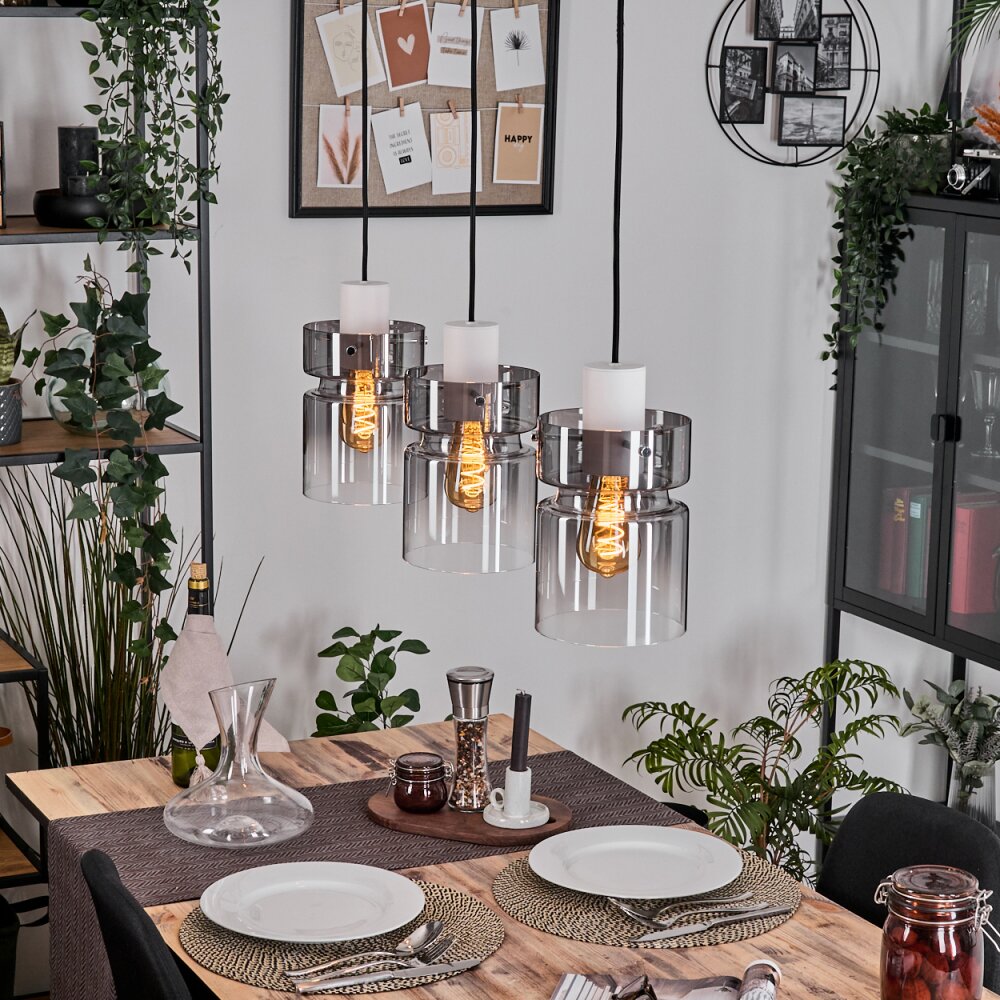 Hasvik Pendellampa, Pendelbelysning Vit, 3-ljuskällor main product photo