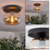 Apedo Taklampa, kullampa Amber, 1-ljuskällor